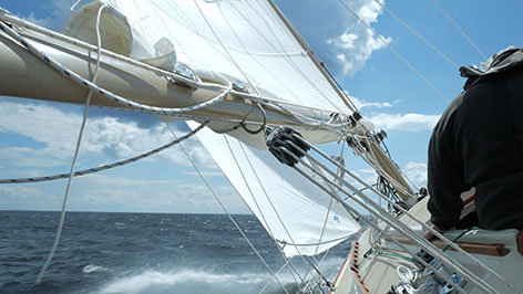 Sailing in Heavy Air