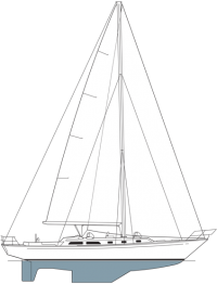 alden 50 sailboat data