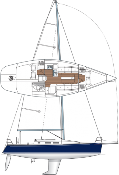 j109 sailboat length