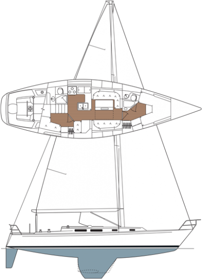 j40 sailboat data
