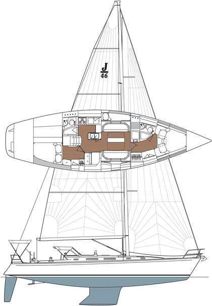 j 46 sailboat data