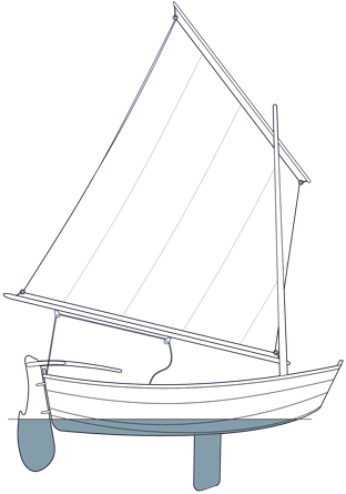 Nutshell Pram 7’7″ Nutshell Pram 7'7"